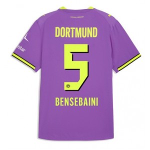 Borussia Dortmund Ramy Bensebaini #5 Jalkapallovaatteet Kolmaspaita 2026-27 Lyhythihainen
